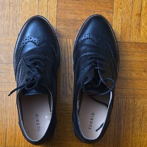 Torrid Black Women's Oxford Shoes